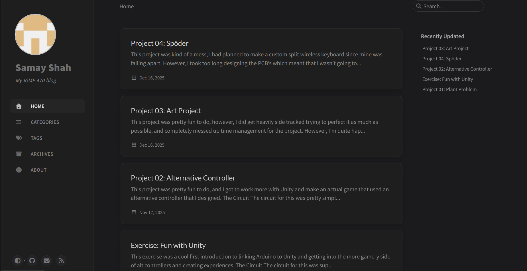 IGME 470 Blog