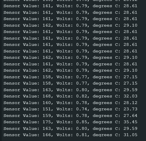 Love-o-meter serial monitor